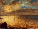 Delacroix - La mer à Dieppe 1852
