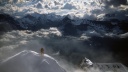 On Top of Eiger Peak, Berner Alpen, Switzerland