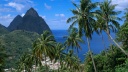 Soufriere and the Pitons, St. Lucia, West Indies